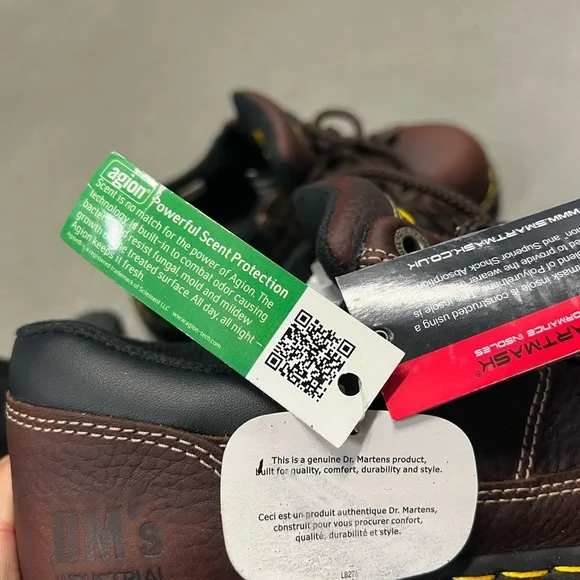 👉🏼SOLD👈🏼 FB Mens Dr Martens industrial steel toe shoes - Picture 7 of 15
